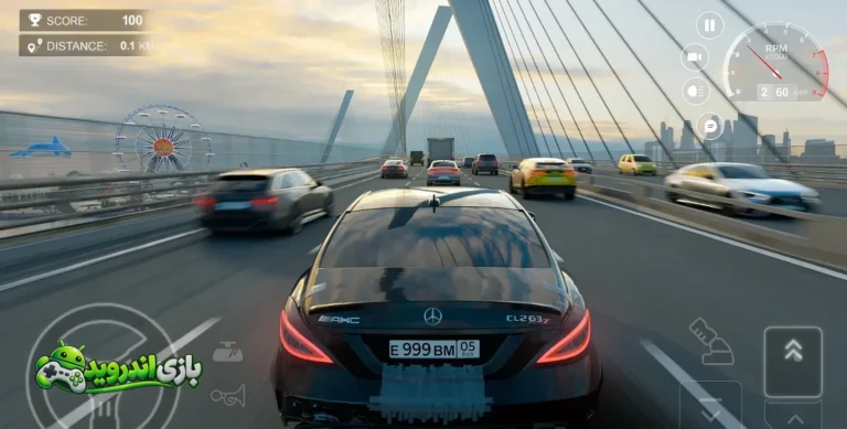 رانندگی آزاد Traffic Racer Open World- screenshot 1