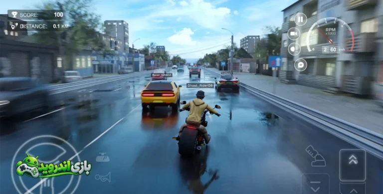 رانندگی آزاد Traffic Racer Open World- screenshot 5