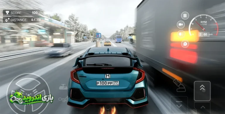 رانندگی آزاد Traffic Racer Open World- screenshot 7
