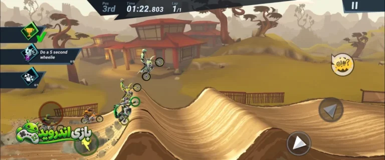 موتو کراس 3 — Mad Skills Motocross 3 screenshot 1
