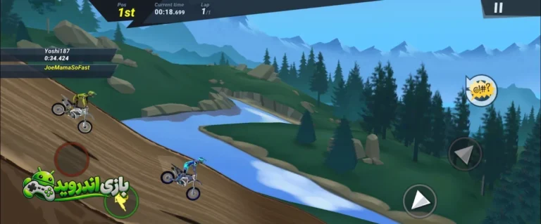 موتو کراس 3 — Mad Skills Motocross 3 screenshot 3