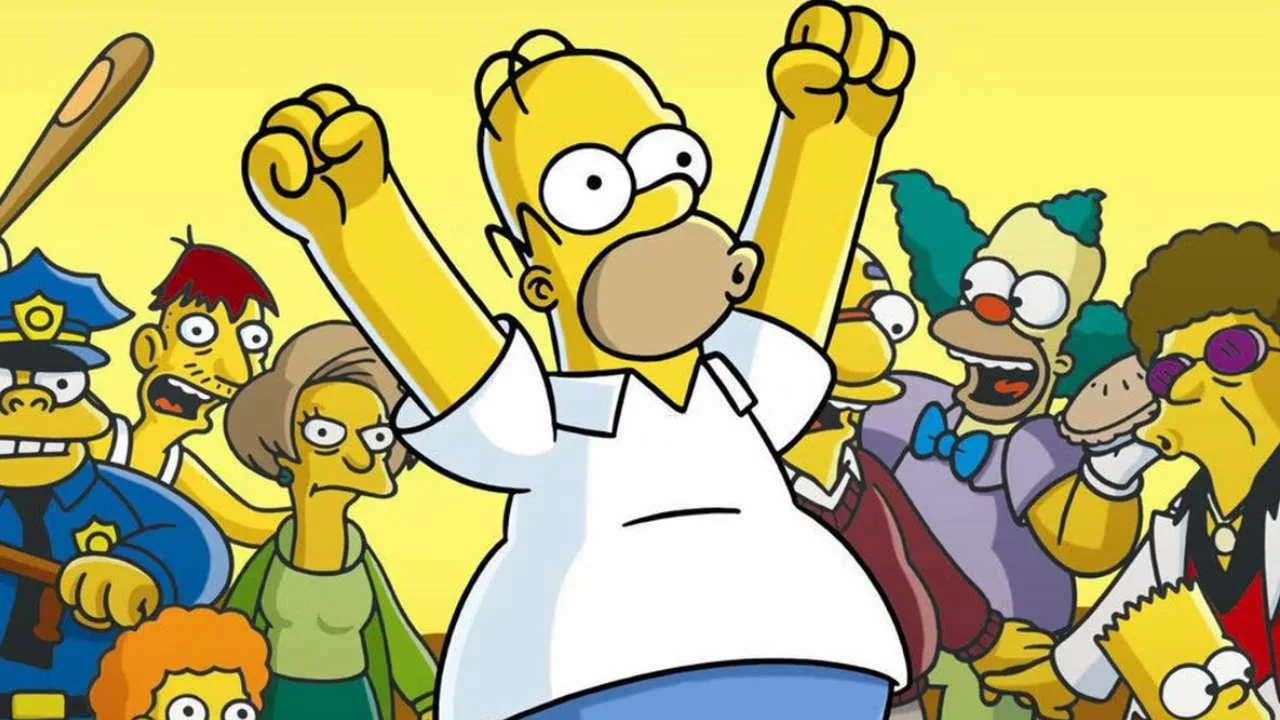 صفحه اصلی بازی The Simpsons Game