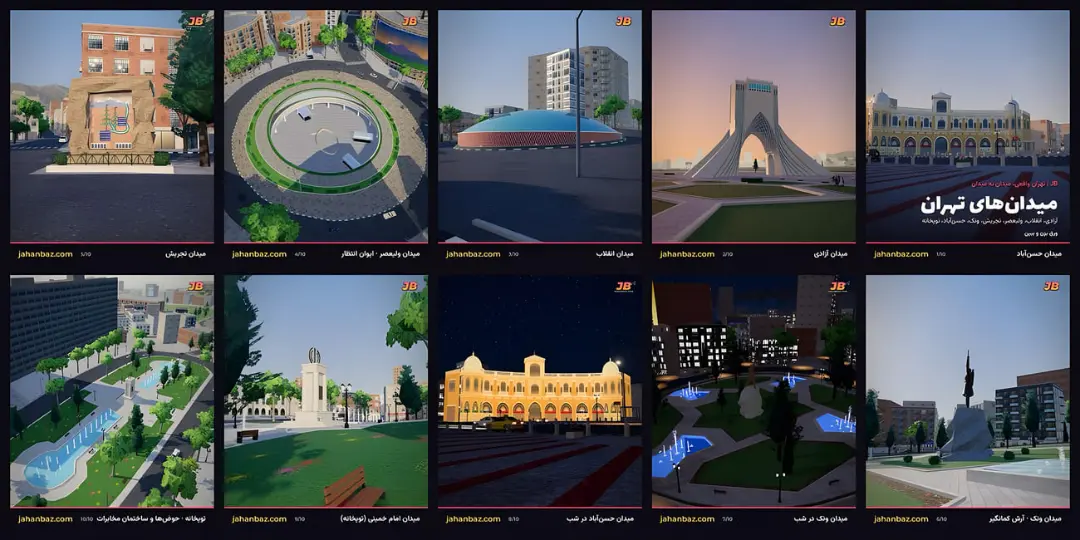 بازی جهان باز با الهام از GTA: گشت و گذار در شهرهای ایران عرفان سلیمان زاده در حال ساخت بازی