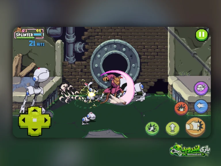 لاک پشت های نینجا انتقام شردر برای اندروید  ’ — TMNT: Shredder’s Revenge screenshot 10