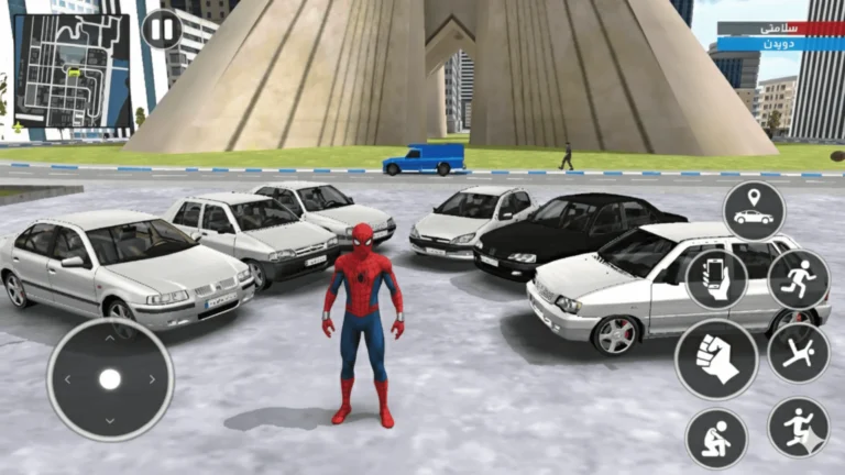 ماشین بازی ابرقهرمان : مرد عنکبوتی — Spiderman Mashin Bazi screenshot 3