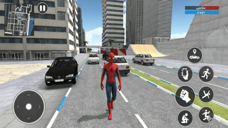 ماشین بازی ابرقهرمان : مرد عنکبوتی — Spiderman Mashin Bazi screenshot 4